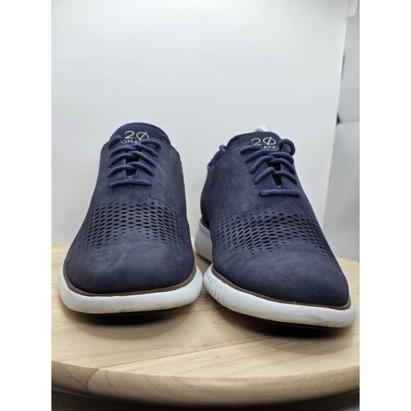Cole Haan Mens Original Grand Stitchlite Wingtip Oxfords Bluet C207902 Size 9.5 - Picture 2 of 11